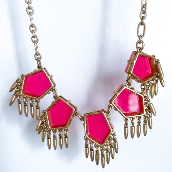 J.CREW Fuchsia Statement Necklace - Picture 4 of 4
